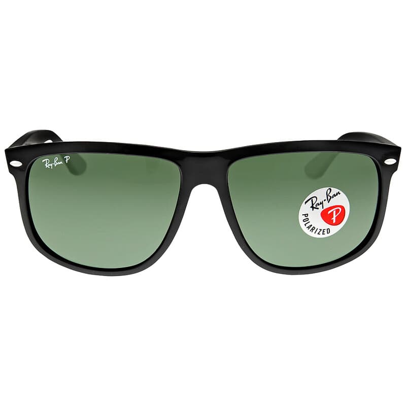Ray-Ban RB4147 Negro · Verde G-15 polarizado, vista frente