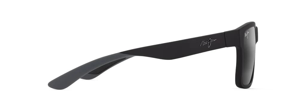 Lentes de sol Maui Jim The Flats MJ0897S negro mate, vista lateral