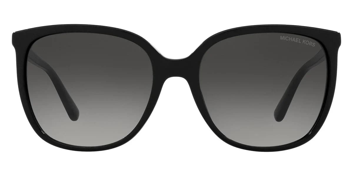 Michael Kors Anaheim MK2137U, armazón negro con mica gris degradada, vista de frente