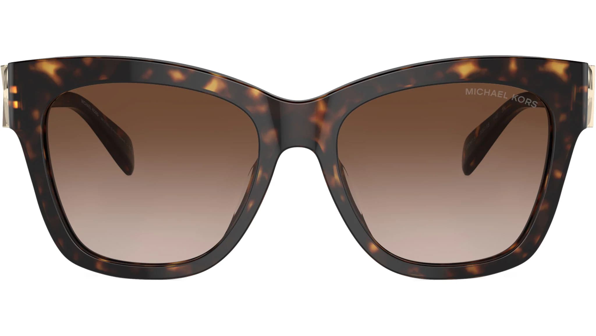 Michael Kors Empire Square MK2182U Carey oscuro · Café degradado, vista frente