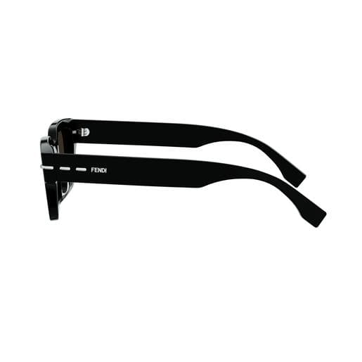 Lentes de sol Fendi FE40191I negro con mica café, vista lateral