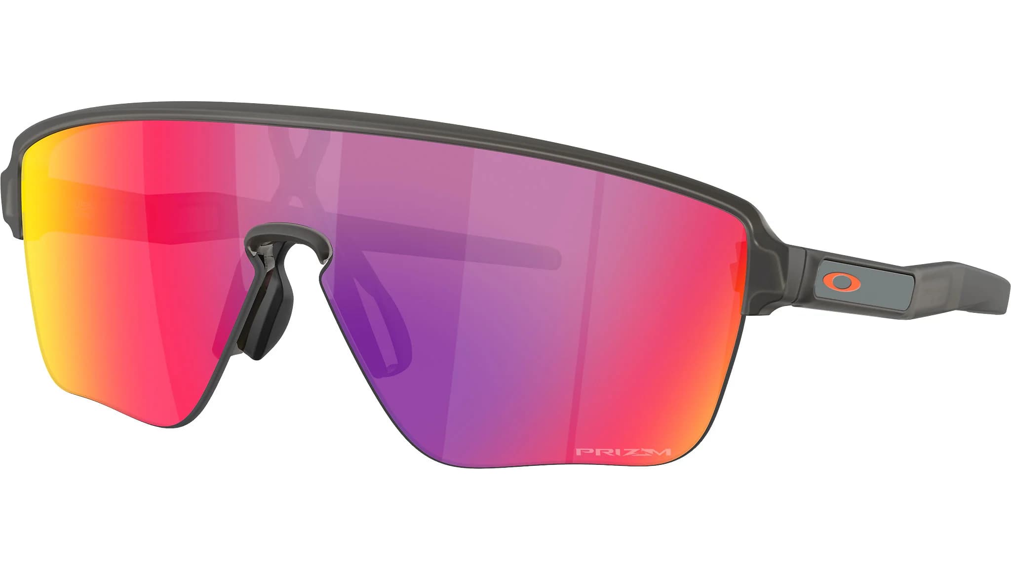 Oakley Corridor SQ OO9415 gris humo mate con mica Prizm Road, vista tres cuartos