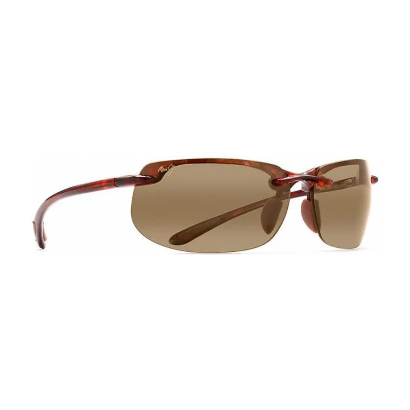 Lentes de sol Maui Jim Banyans MJ412 Carey · Bronce HCL, vista 3/4